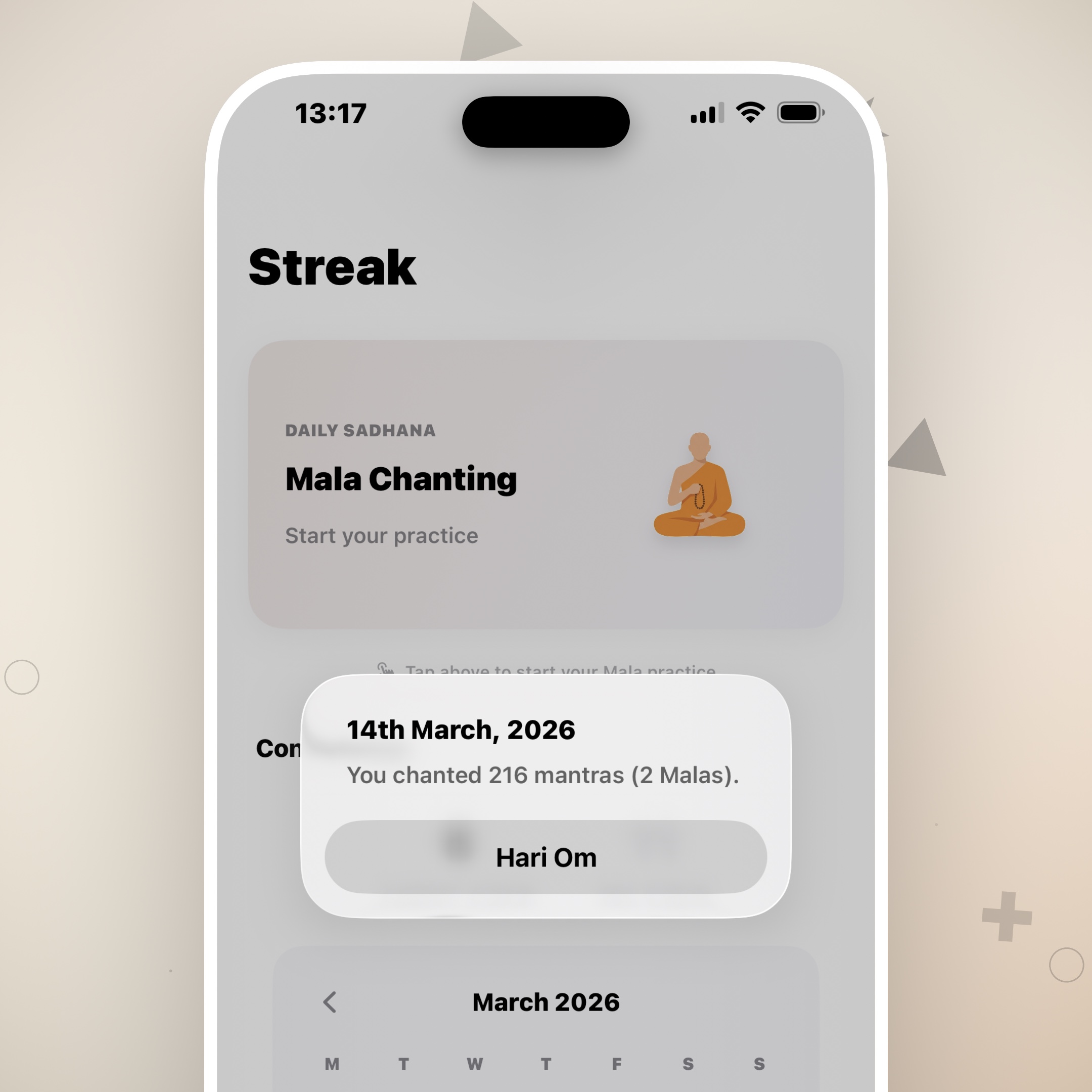 Consistent Spiritual Practice with Reading Streaks