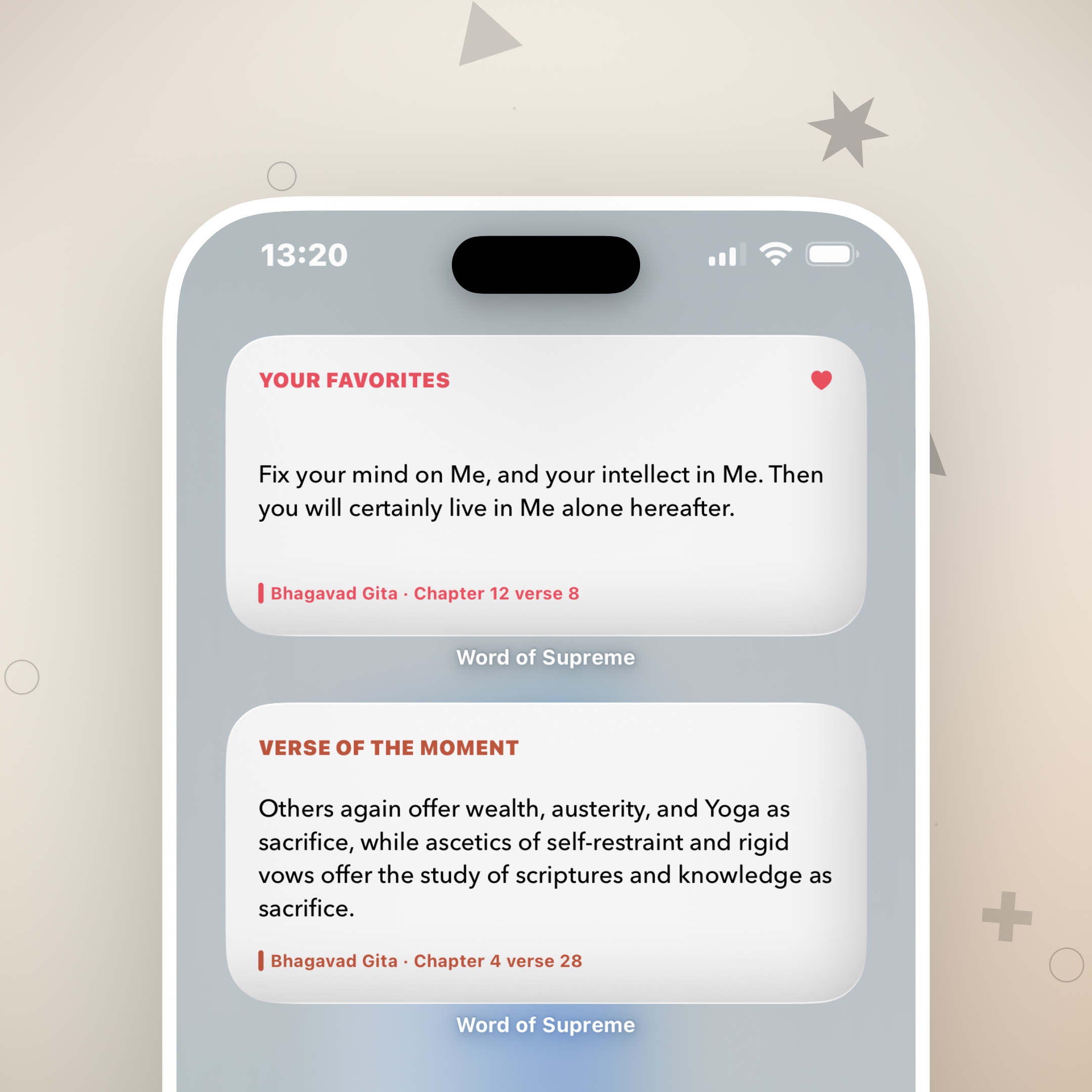 iOS Home and Lock Screen Widgets for Quotes